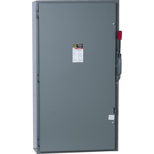 Schneider Electric CH366 Safety switch, heavy duty, fusible, 600A, 600VAC/VDC, 3 pole