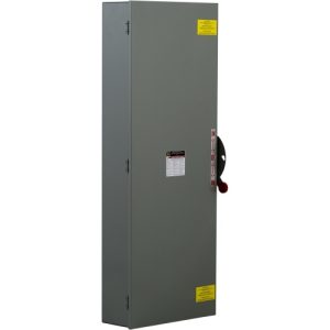 Schneider Electric DTU426R Safety switch, double throw, non fusible, 600A, 240 VAC/250 VDC, 4 poles, 125 hp, NEMA 3R