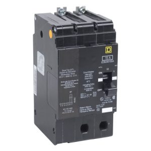 Schneider Electric EDB24125SA E-Frame Brkr 125A, 2P, 480Y/277V, 18/25kA, Bolt-on Mnt, Shunt Trip