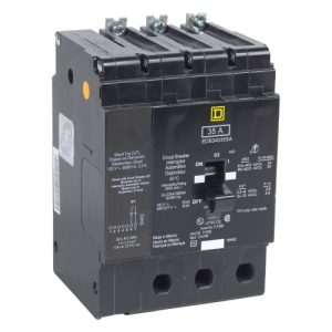 Schneider Electric EGB34125SA E-Frame Brkr 125A, 3P, 480Y/277V, 35/65kA, Bolt-on Mnt, Shunt Trip