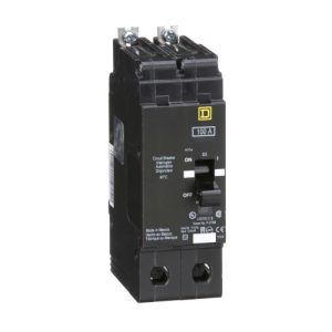 Schneider Electric EJB24100 E-Frame Brkr 100A, 2P, 480Y/277V, 65/100kA, Bolt-on Mnt