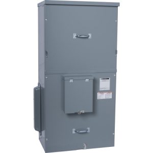 Schneider Electric EZM31200JCBTMS Meter Stack - 1200 Amp, 208Y/120 VAC, 240/120 VAC Delta, NEMA 3R