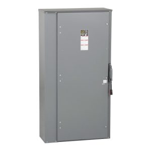 Schneider Electric H327NR Safety switch, heavy duty, fusible, 800A, 3 poles, 250 hp, 240 VAC/250 VDC, NEMA 3R, neutral factory installed