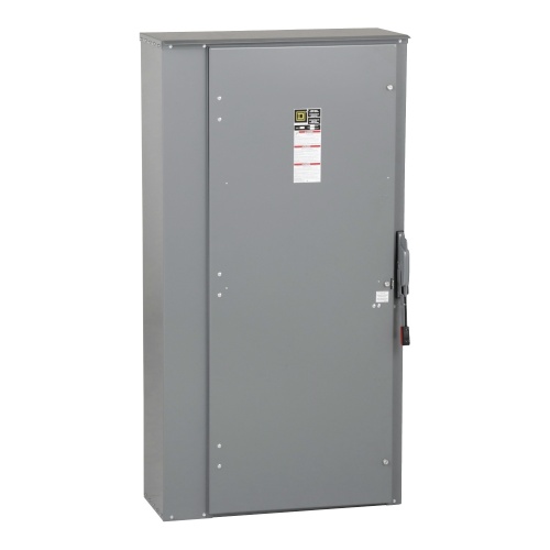 Schneider Electric H327NR Safety switch, heavy duty, fusible, 800A, 3 poles, 250 hp, 240 VAC/250 VDC, NEMA 3R, neutral factory installed