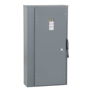 Schneider Electric H328N Safety switch, heavy duty, fusible, 1200A, 3 poles, 250 hp, 240 VAC/250 VDC, neutral factory installed, NEMA1