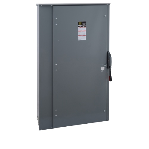 Schneider Electric H328R Safety switch, heavy duty, fusible, 1200A, 3 poles, 250 hp, 240 VAC/250 VDC, NEMA 3R