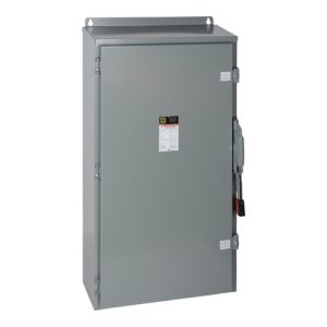 Schneider Electric H367NAWK Safety switch, heavy duty, fusible, 800A, 3 poles, 500 hp, 600 VAC/DC, NEMA 12, neutral factory installed
