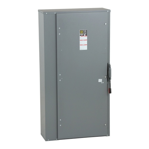 Schneider Electric H368 Safety switch, heavy duty, fusible, 1200A, 3 poles, 500 hp, 600 VAC/DC, NEMA 1