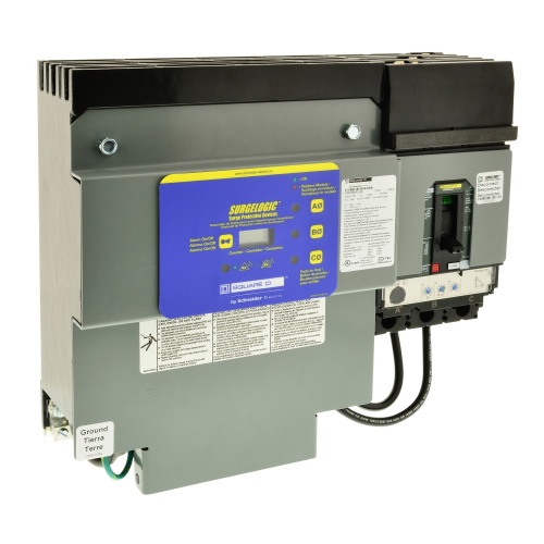 Schneider Electric HR9IMA18C1 - Surge protection device, Surgelogic, HR, 180kA, 600 VAC delta, 3 phase, 3 wire, SPD type 1