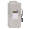Schneider Electric HU663DS Safety switch, heavy duty, non fusible, 100A, 6 poles, 75 hp, 600 VAC/DC, NEMA 4, 4X, 5, 304 steel