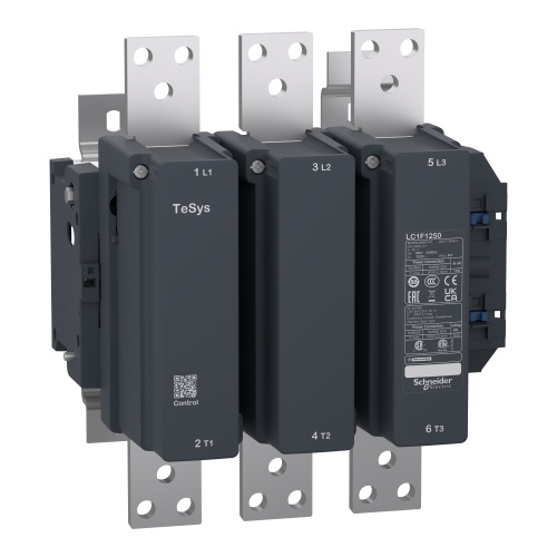 Schneider LC1F1250 TeSys F 1260A AC-1 3P Contactor