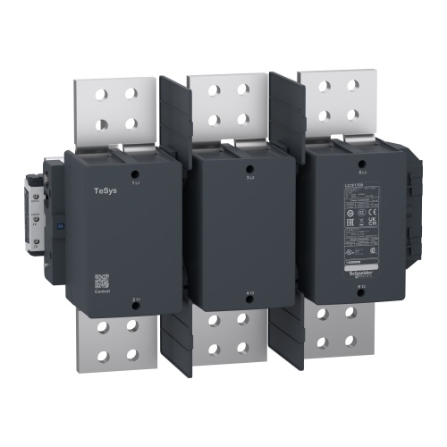 Schneider LC1F1700 TeSys F 1700A AC-1 Non-Reversing Contactor, 3P
