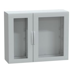 Schneider Electric NSYPLA10124TG Polyester Enclosure - 39.4" x 49.2" x 16.5" (HxWxD), NEMA 13/2/1/12