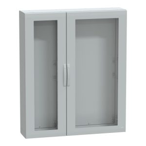 Schneider Electric NSYPLA15123TG Polyester Enclosure - 59.1" x 49.2" x 12.6" (HxWxD), NEMA 1/2/12/13
