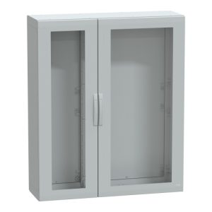 Schneider Electric NSYPLA15124TG Polyester Enclosure - 59.1" x 49.2" x 16.5" (HxWxD), NEMA 13/2/1/12