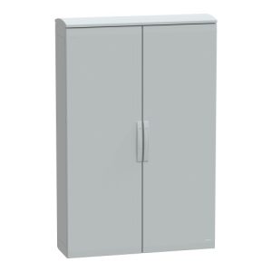Schneider Electric NSYPLAT15103G Thalassa PLA Floor-standing Fiberglass Reinforced Polyester Enclosure - IP44, 59.06" x 39.37" x 12.6" (HxWxD)