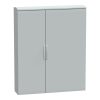 Schneider Electric NSYPLAT15123G Thalassa PLA Floor-standing Fiberglass Reinforced Polyester Enclosure - IP44, 59.06" x 49.21" x 12.6" (HxWxD)