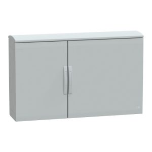 Schneider Electric NSYPLAT7123G Polyester Enclosure - 29.5" x 49.2" x 12.6" (HxWxD), IP44