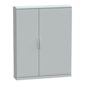 Schneider Electric NSYPLAZT15123G Thalassa PLA Floor-standing Fiberglass Reinforced Polyester Enclosure - IP44, 59.06" x 49.21" x 12.6" (HxWxD)