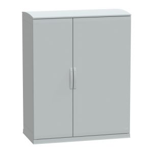 Schneider Electric NSYPLAZT15126G Thalassa PLA Floor-standing Fiberglass Reinforced Polyester Enclosure - IP44, 59.06" x 49.21" x 24.41" (HxWxD)