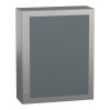 Schneider Electric NSYS3X10830T Spacial S3X Wall Mounted 304 Stainless Steel Enclosure - IP66, 39.37" x 31.5" x 11.81" (HxWxD)