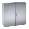 Schneider Electric NSYS3X601230 Spacial S3X Wall Mounted 304 Stainless Steel Enclosure - IP55, 23.62" x 47.24" x 11.81" (HxWxD)