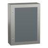 Schneider Electric NSYS3X8625T Spacial S3X Wall Mounted 304 Stainless Steel Enclosure - IP66, 31.5" x 23.62" x 9.84" (HxWxD)