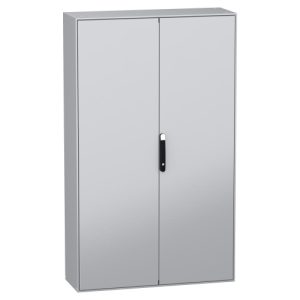 Schneider Electric NSYSM2012402DP Spacial SM Floor-standing Galvanized Steel Enclosure - , 78.74" x 47.24" x 15.75" (HxWxD)