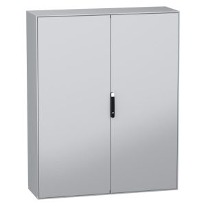 Schneider Electric NSYSM2016502DP Spacial SM Floor-standing Galvanized Steel Enclosure - , 78.74" x 62.99" x 19.69" (HxWxD)