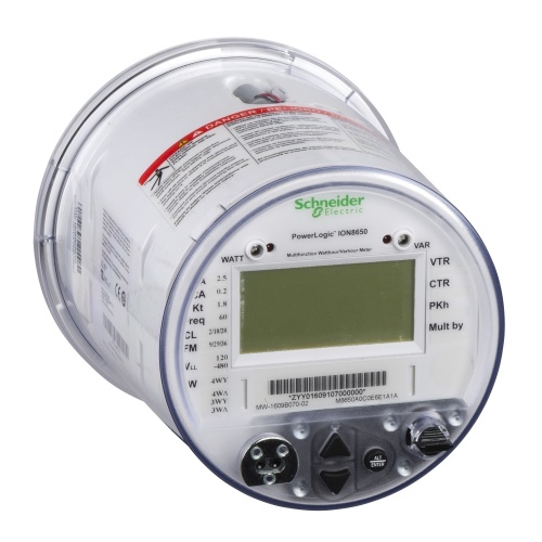 Schneider Electric S8650A0C0H5E1B0A ION8650 meter 128MB, 9S/29S/36S, 120VAC/160VDC 50Hz