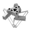 Schneider VRKP4L0FNF00000 Delta 3 Robot, P4 Large, 15 kg, Food Grade