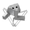 Schneider VRKP4L0FNO00000 Delta 3 Robot, P4 Large, 15 kg, IP69K