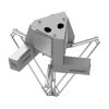 Schneider VRKP4L0RNO00000 Delta 3 Robot, P4, 15 kg, 3-4 Axis