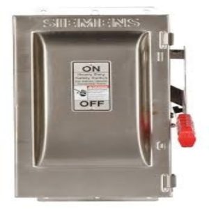 Siemens HF326SA Fusible Heavy Duty Safety Switch - 600 Amp, 240 VAC, Three Pole, NEMA 4X