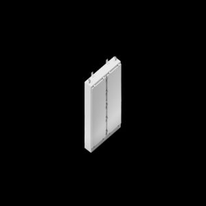 Stahlin N604812FSDDHWT N Series Fiberglass Enclosure - 60" x 48" x 12"