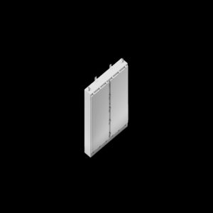 Stahlin N606024FSDDHWT N Series Fiberglass Enclosure - 60" x 60" x 24"