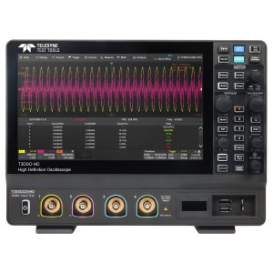 Teledyne LeCroy T3DSO2204HD: 4-Channel Digital Oscilloscope with 200MHz Bandwidth, 2 GS/s Sample Rate, and 200 Mpts Memory