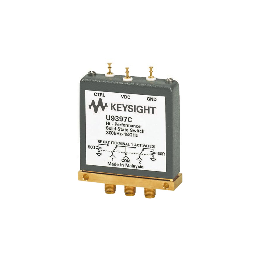 Keysight U9397C: Ultra-Fast FET Solid State Switch for Demanding RF Applications