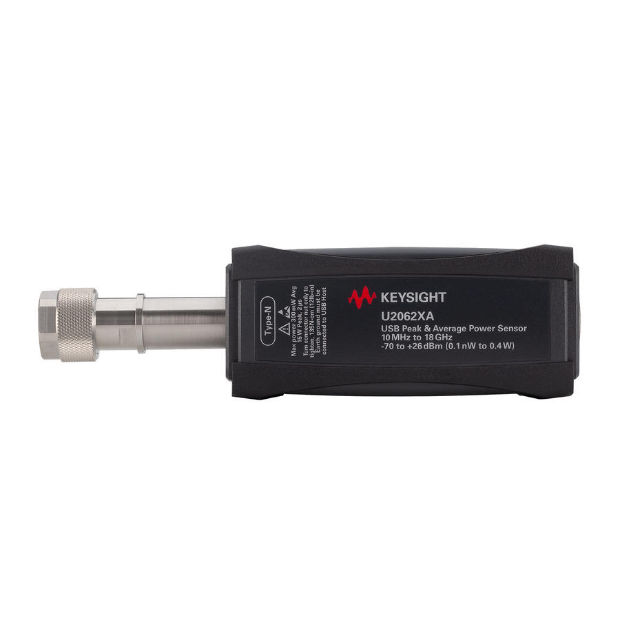 Keysight U2062XA/100/U2000A-301: Wide Dynamic Range Power Sensor for Precise RF Measurements