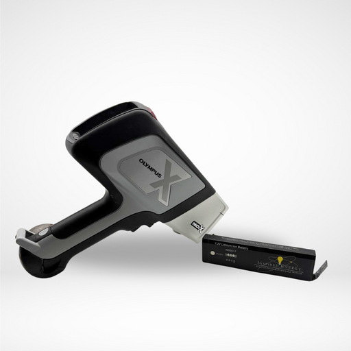 Used Olympus DC-2000 Handheld XRF Gun with Standard Metal Alloys