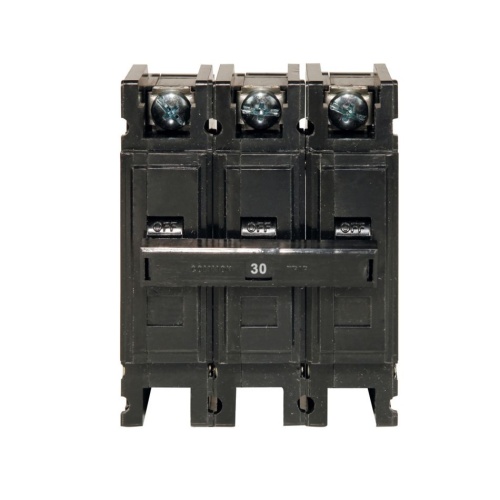 Eaton QC3030HS 30A 3-Pole Thermal Magnetic Circuit Breaker, 240V 10kA