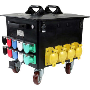 Generac Portable Power Distribution Box with Casters — 400 Amps, 125/250 Volts