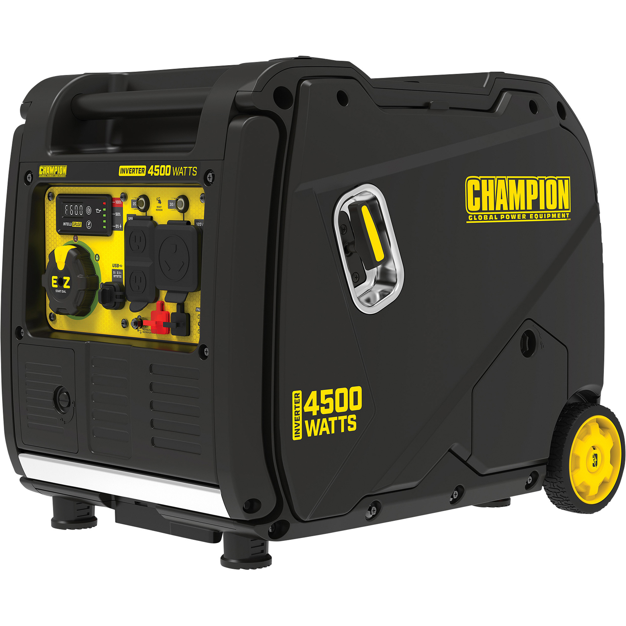 Champion Power Equipment Inverter Generator — 4500 Surge Watts, 3500 Rated Watts, CARB Compliant, Model# 200989