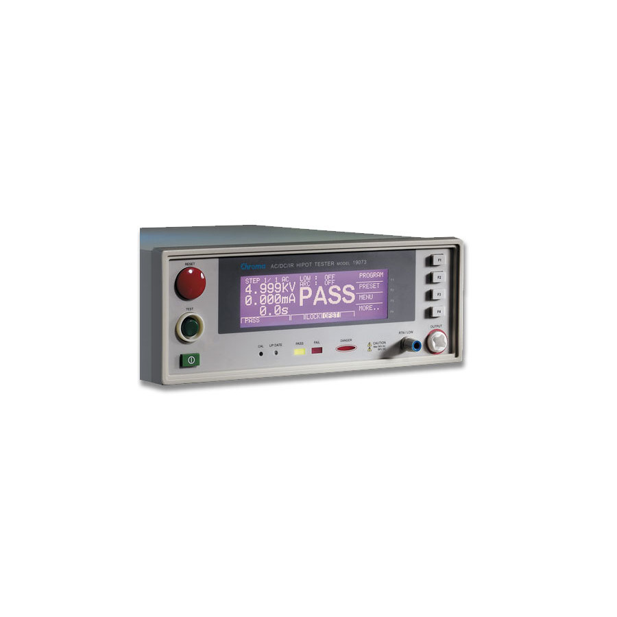 Chroma 19071 Hipot Tester: Precision AC Testing with Sentry 10 Plus and RS-232 Connectivity