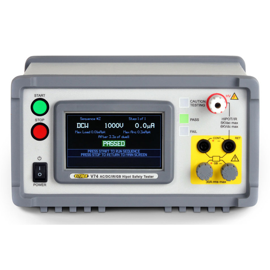 Vitrek V74 Hipot Tester: Precision Testing for Electrical Safety