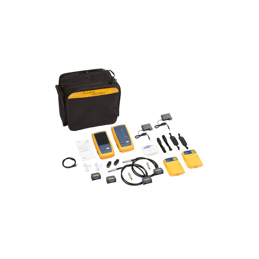 Fluke Networks DSX2-8000: The Ultimate Industrial Ethernet Cable Analyzer for 2GHz and Wi-Fi Testing