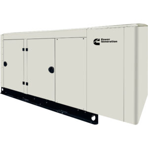 Cummins Commercial Standby Generator — 80kW, LP/NG, 120/208 Volts, Single-Phase, Model# RS80