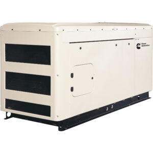 Cummins Commercial Standby Generator — 40kW, LP/NG, 120/208 Volts, 3-Phase, Model# RS40