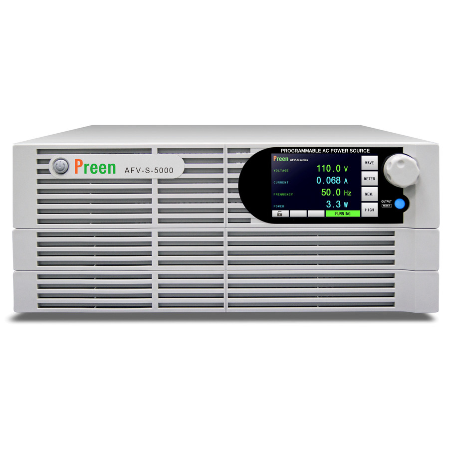Preen AFV-S-5000: The Ultimate AC Power Source for Demanding Applications