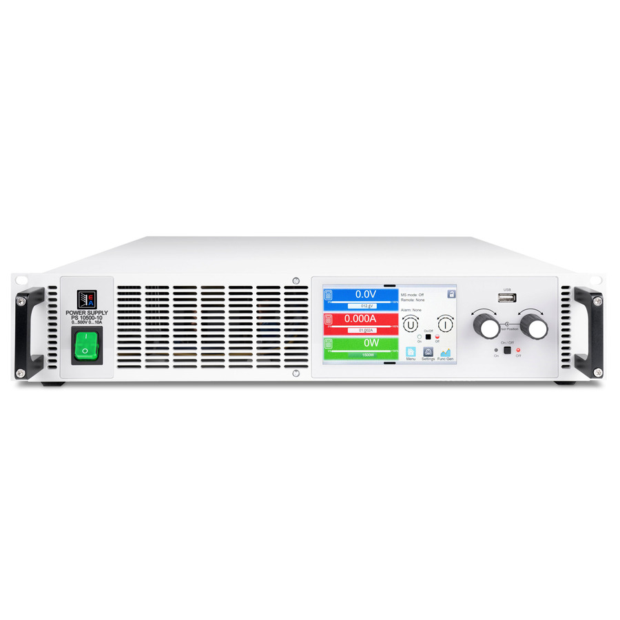 EA Elektro-Automatik EA-PS 10080-60 2U DC Power Supply, Single Output, 80 V, 60 A, 1.5 kW, USB, RS-232